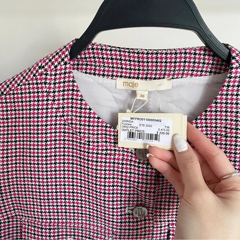 MAJE t-shirt dress - Picture 6 of 9